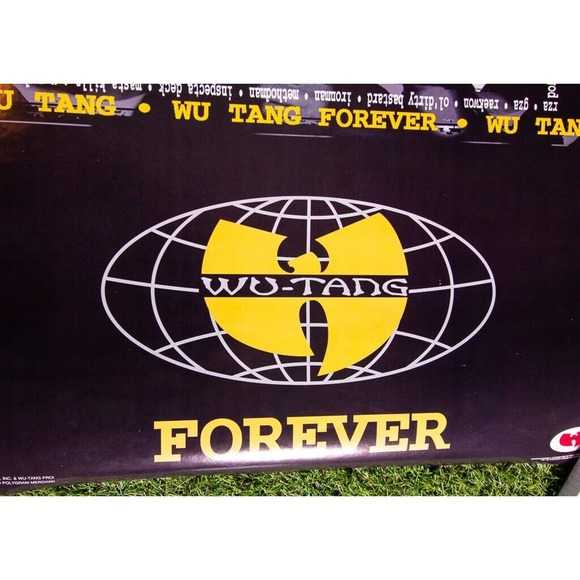 WU-TANG CLAN WU-TANG Forever Vintage 1997 22.5 X 34.5" Rare Official Poster NOS - Picture 6 of 9